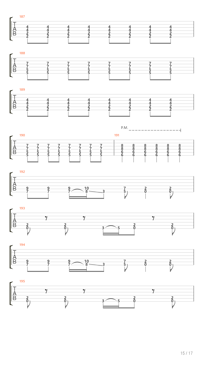 Hell And Back吉他谱