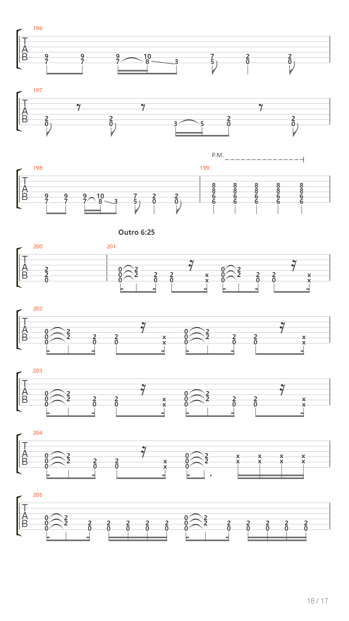 Hell And Back吉他谱