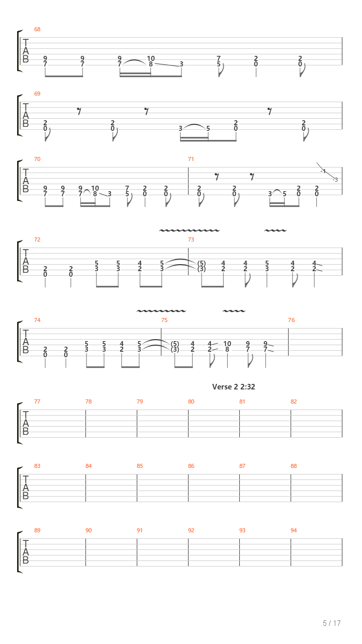 Hell And Back吉他谱