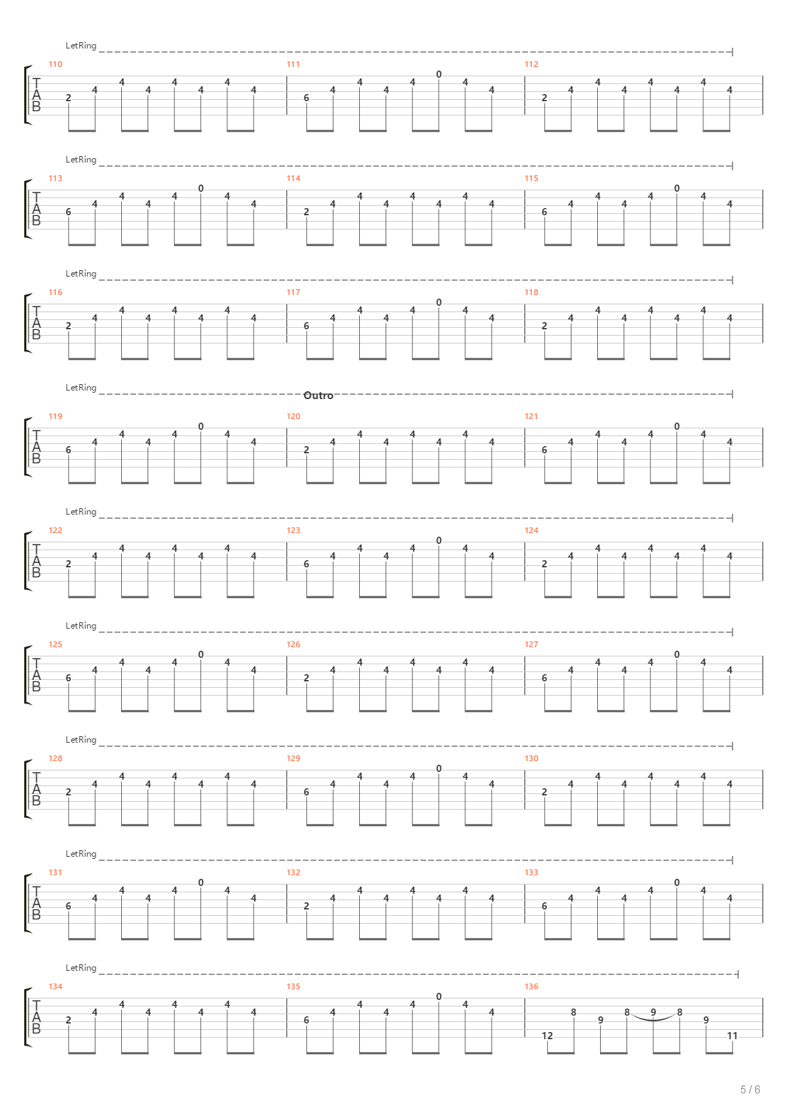 Horizon吉他谱