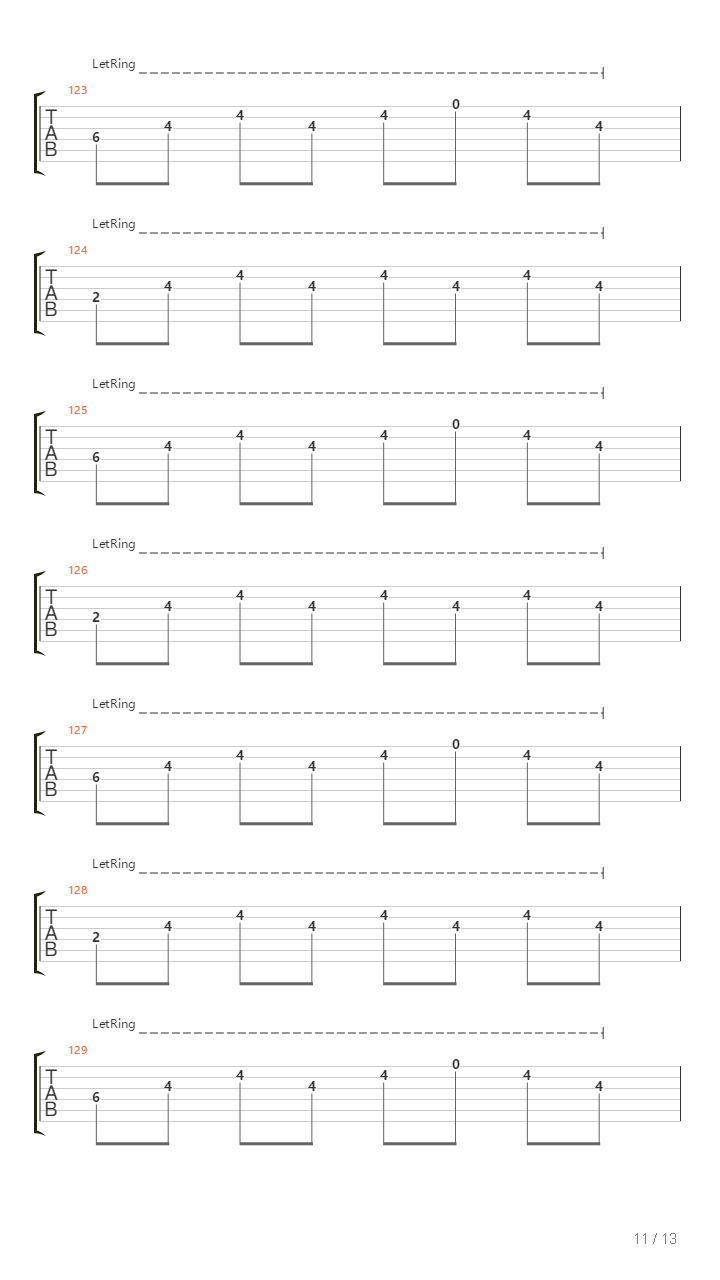 Horizon吉他谱