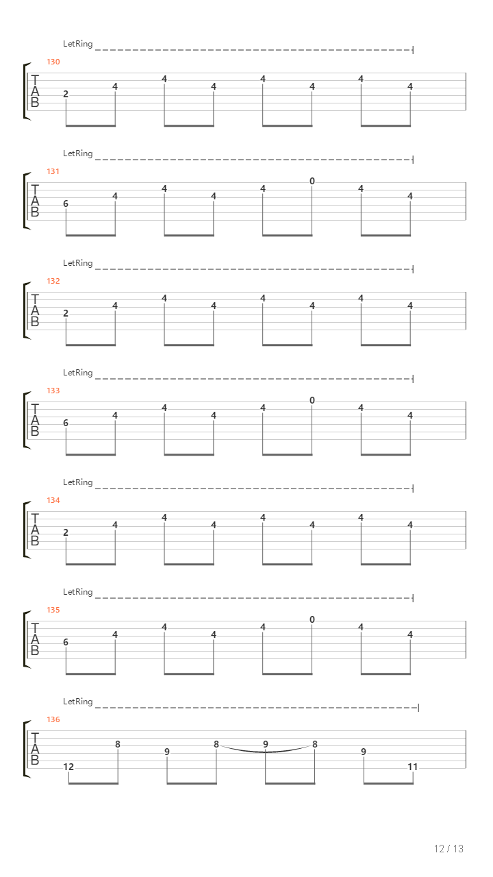 Horizon吉他谱