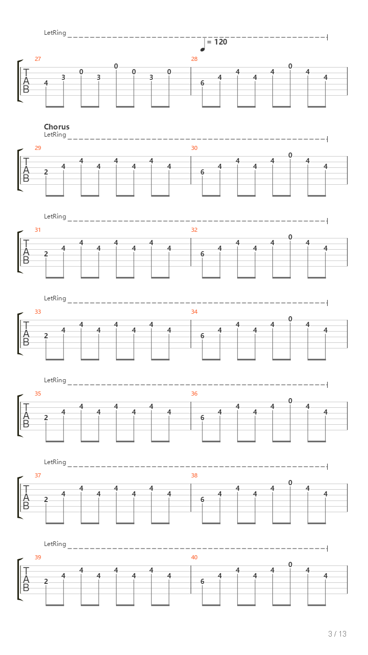 Horizon吉他谱