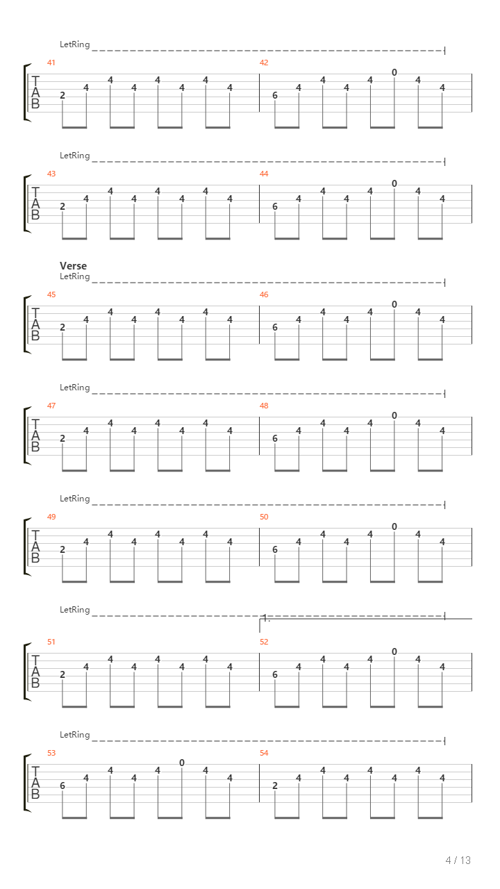 Horizon吉他谱