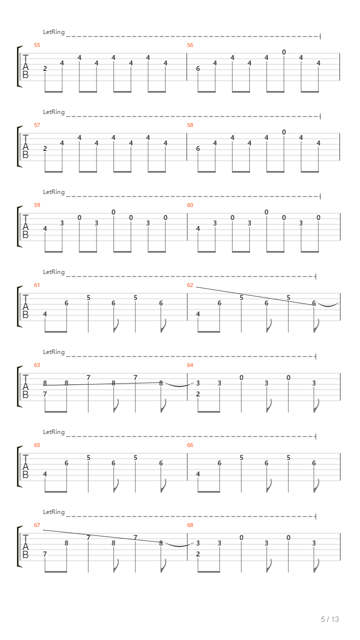 Horizon吉他谱