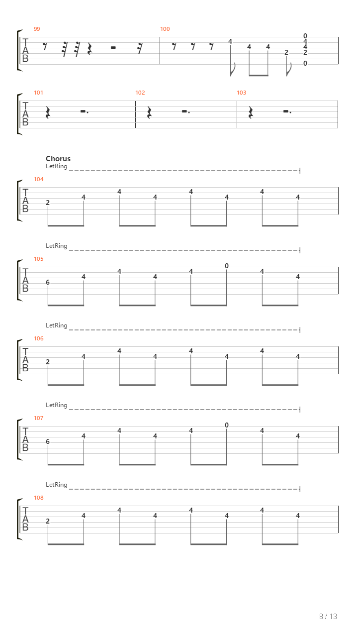 Horizon吉他谱