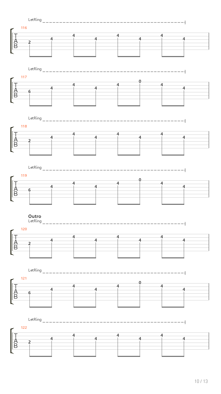 Horizon吉他谱