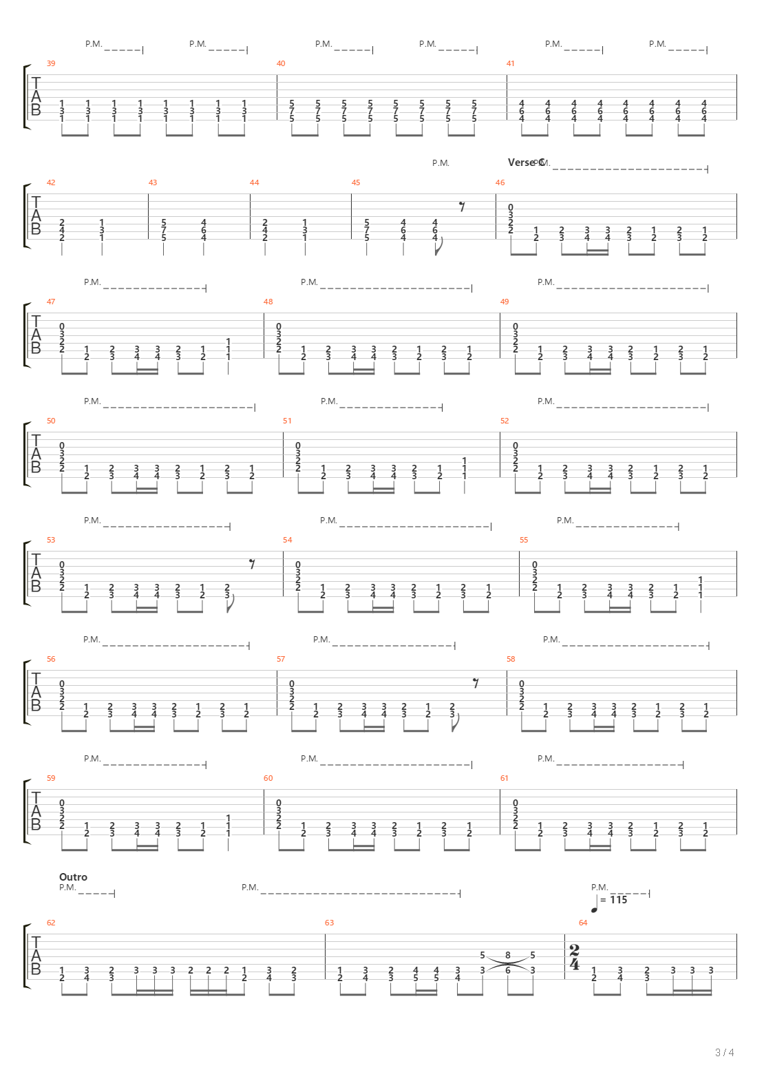 Weaponized吉他谱