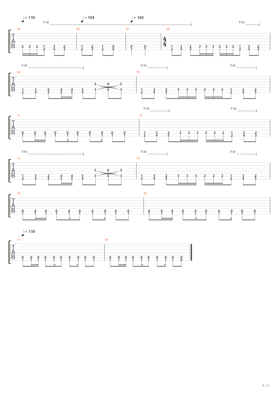 Weaponized吉他谱