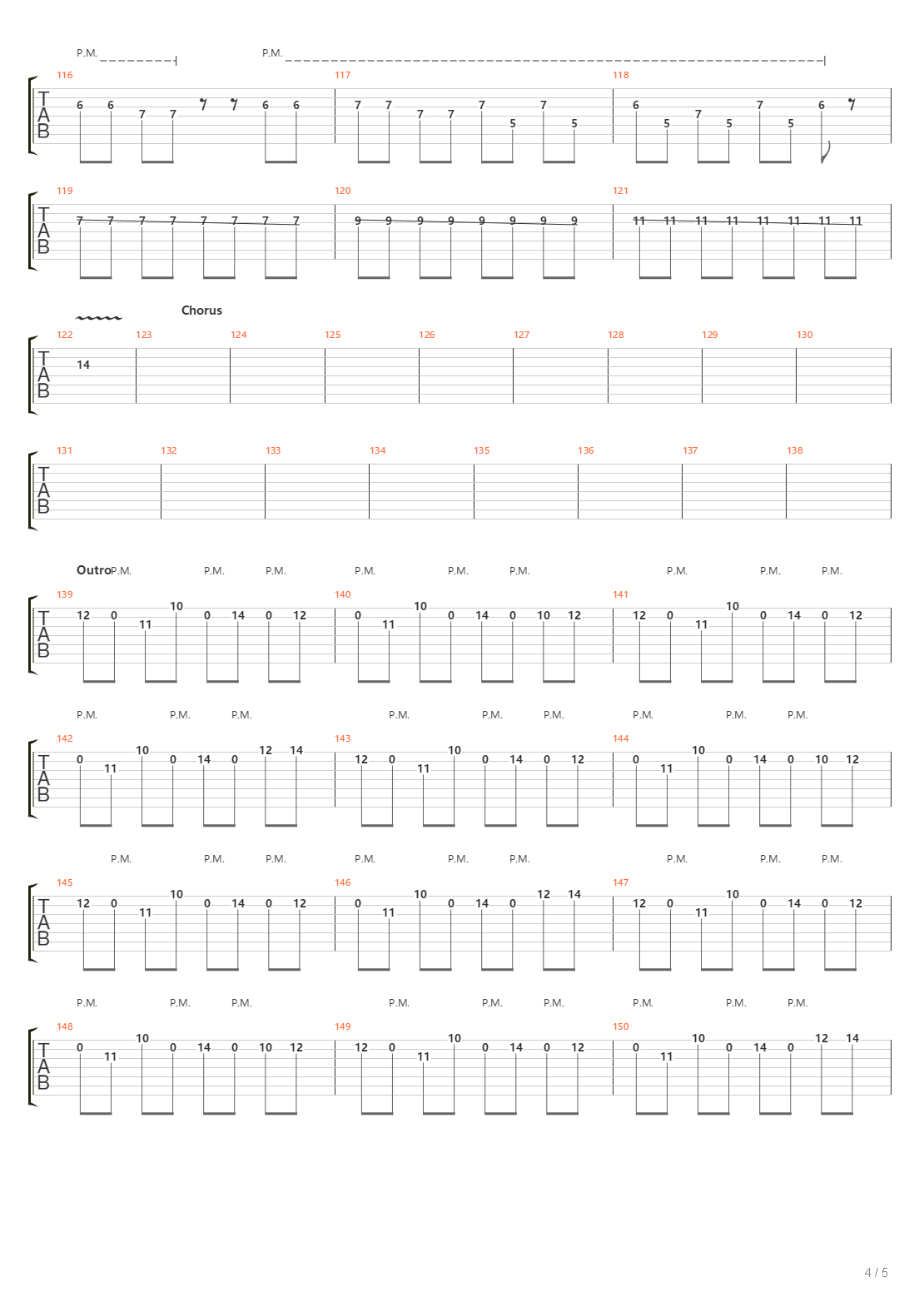 The Leap吉他谱