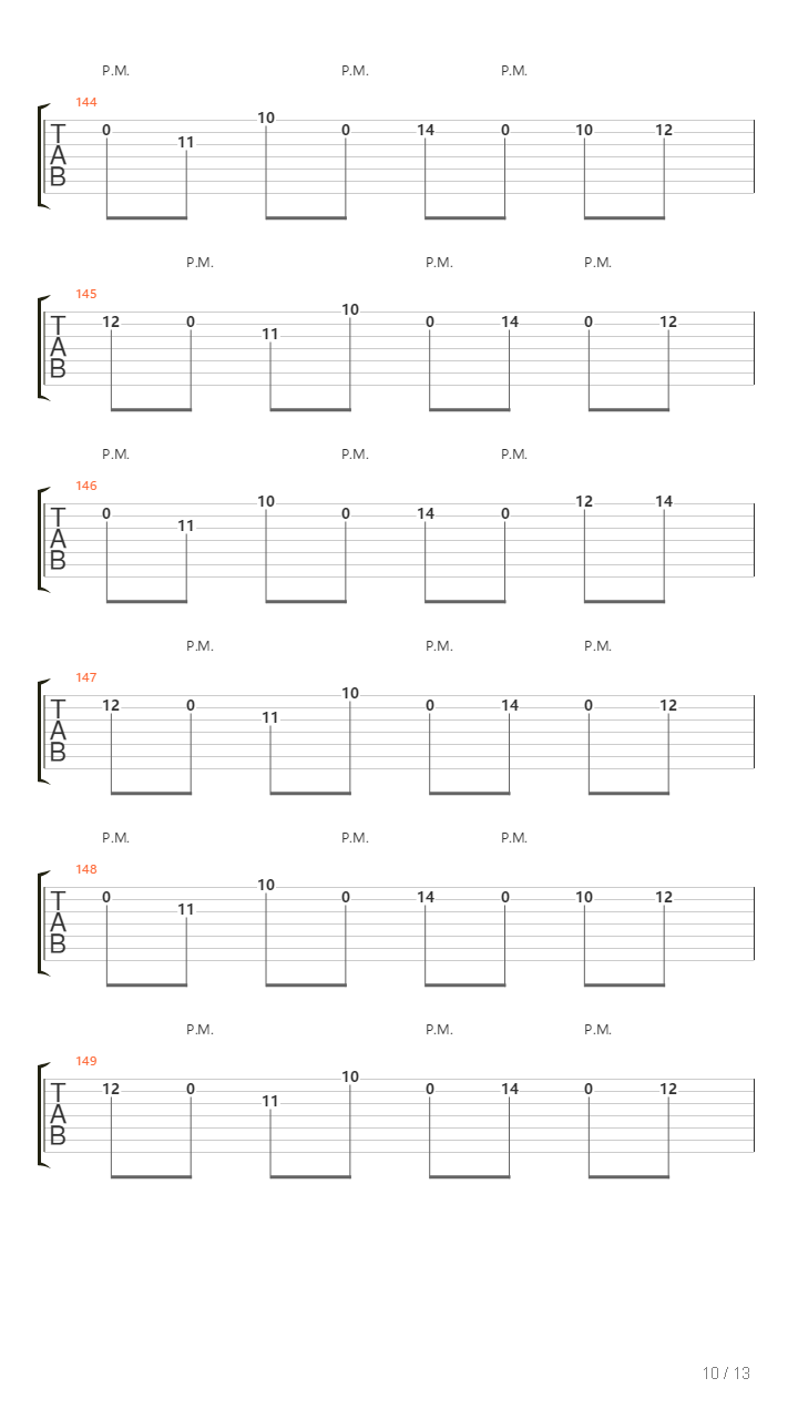 The Leap吉他谱