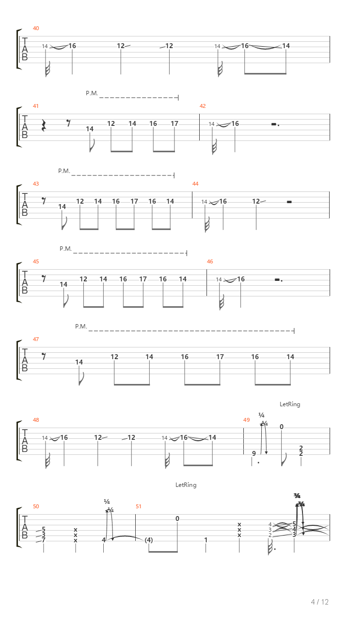 Bad吉他谱
