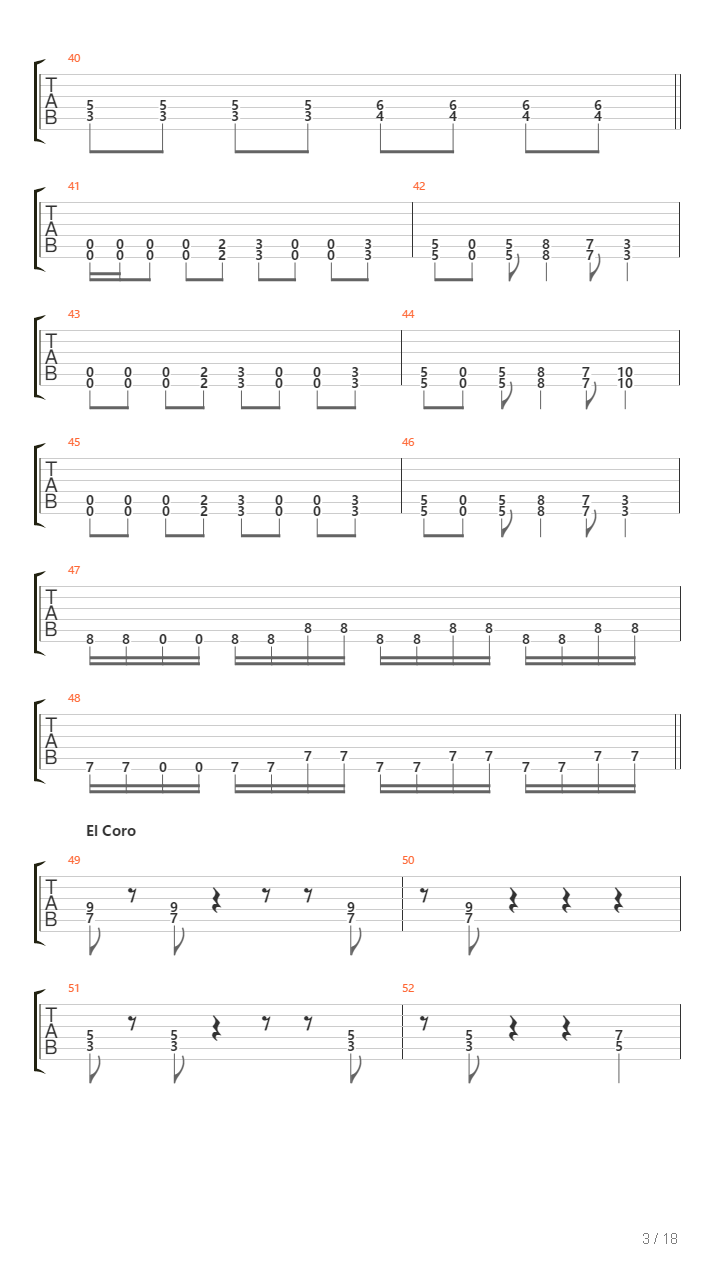 Shake Your Grave吉他谱