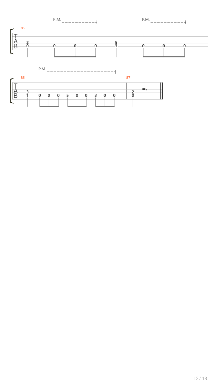 Dive The Deepest Abyss吉他谱