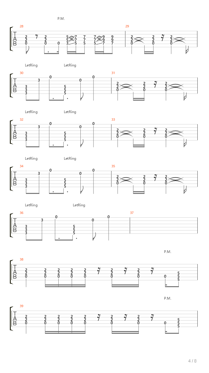 Semigod吉他谱