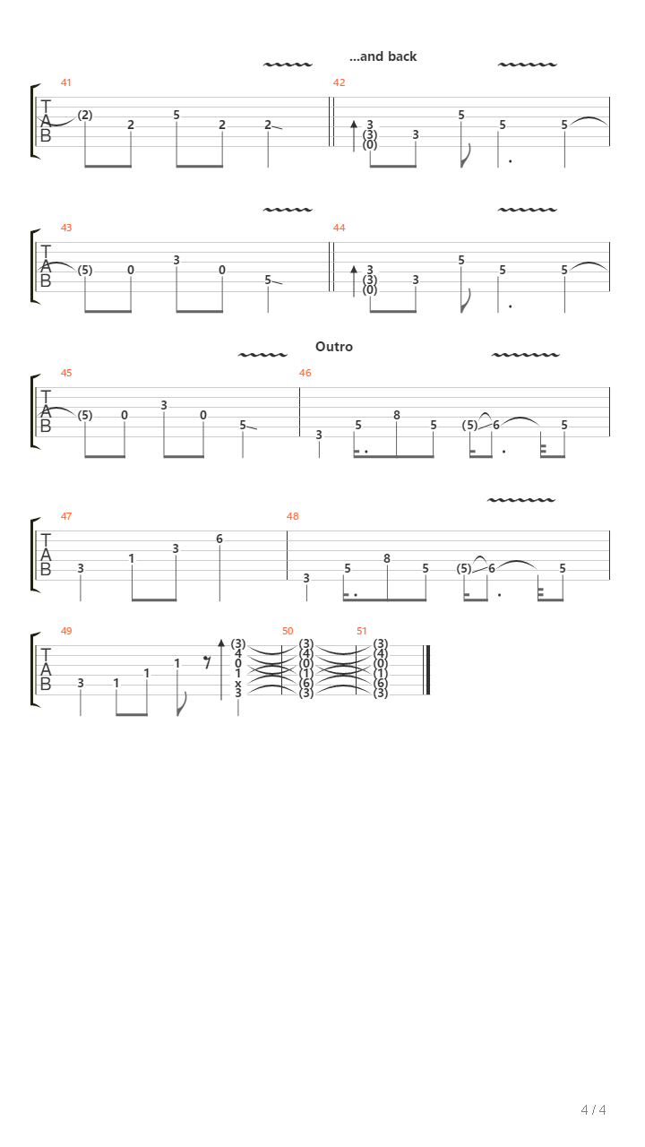 When Emotion Dies吉他谱