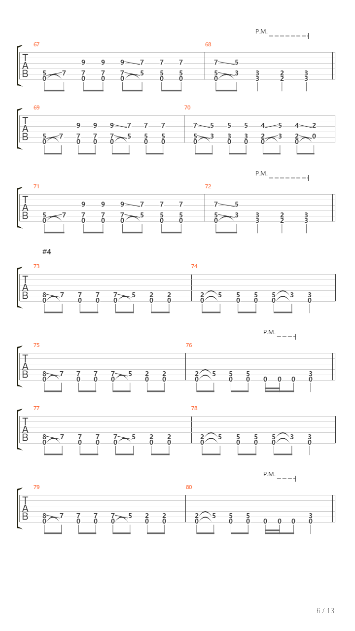 Black Trip吉他谱