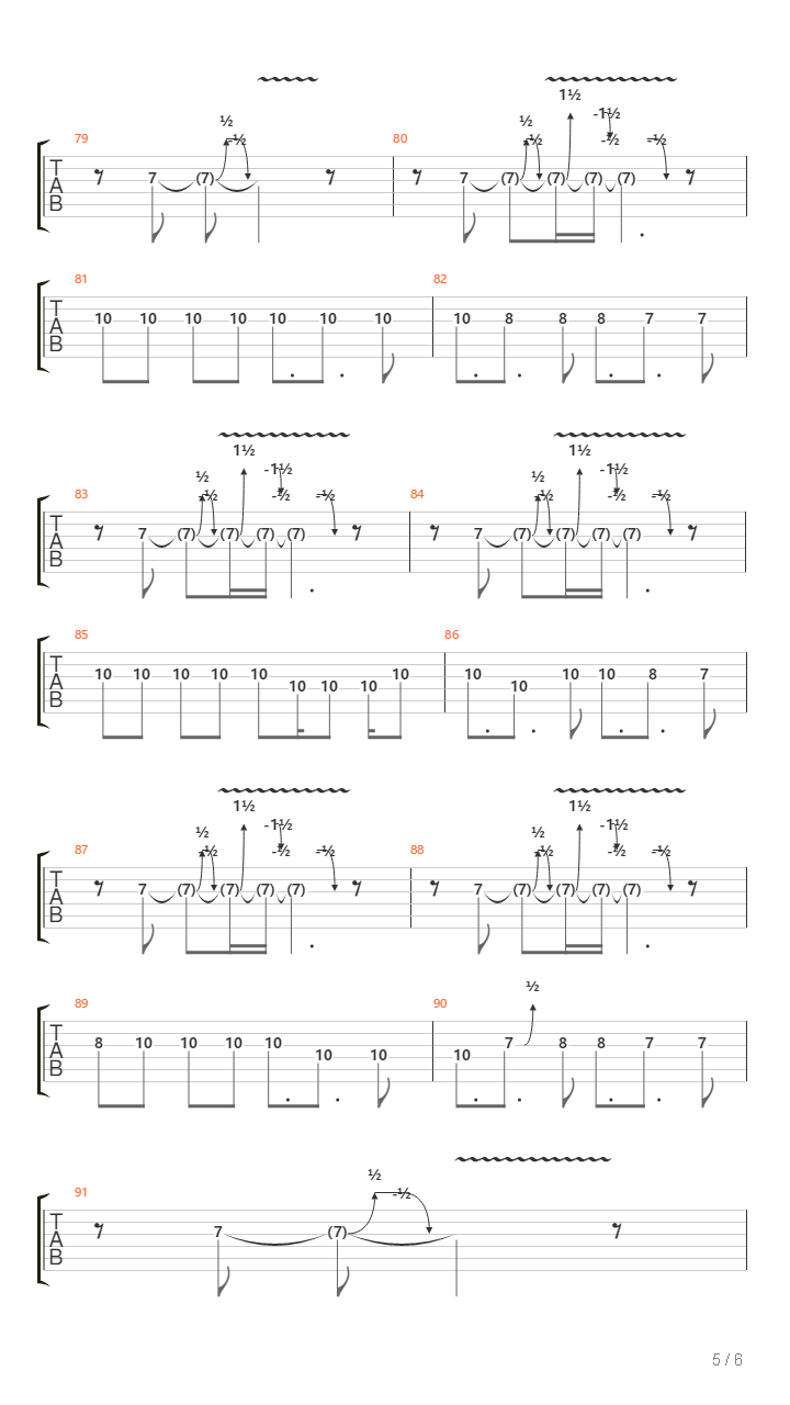 Eboran吉他谱