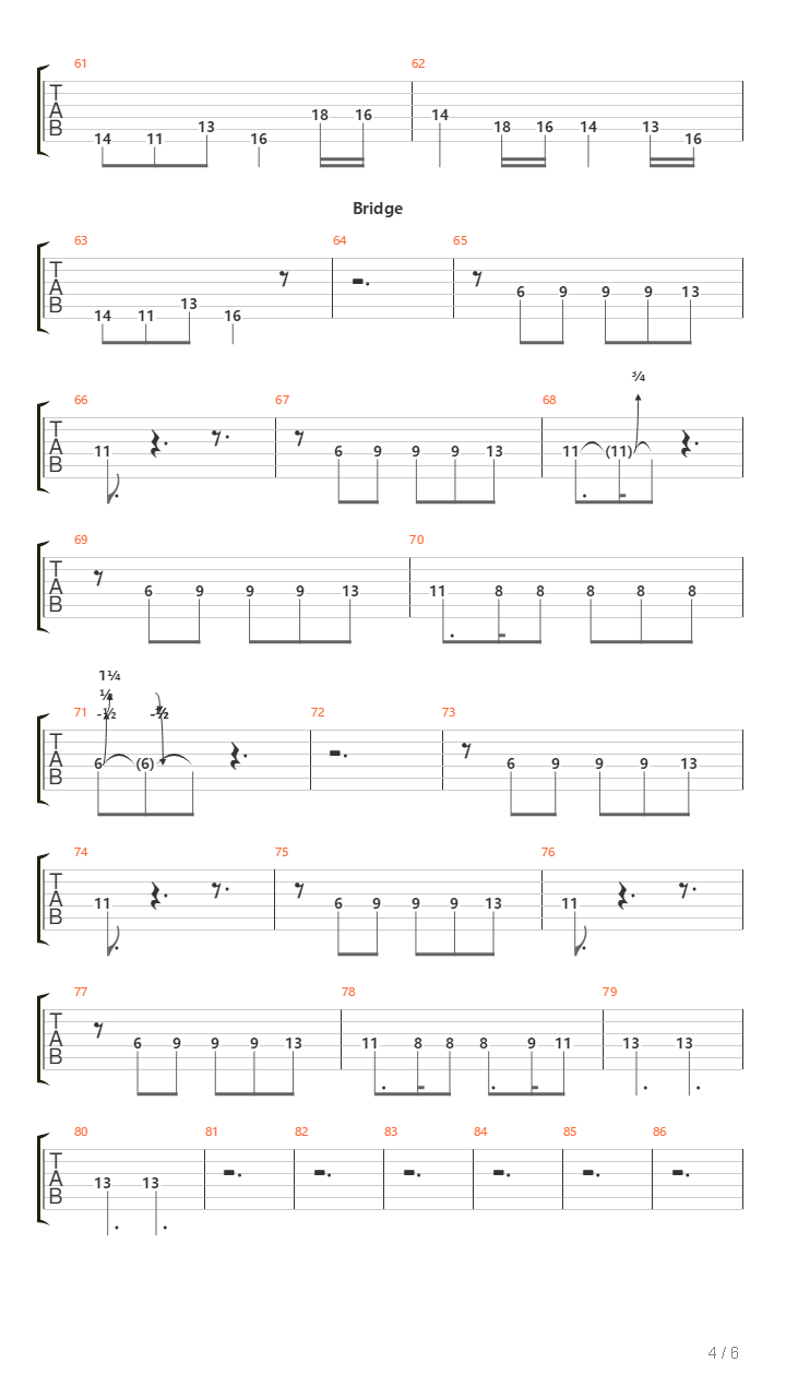 Napoj吉他谱