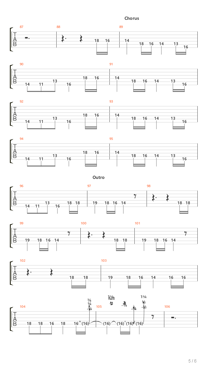 Napoj吉他谱