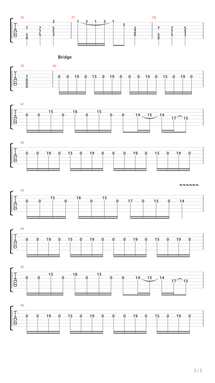 Sag Dem Teufel吉他谱