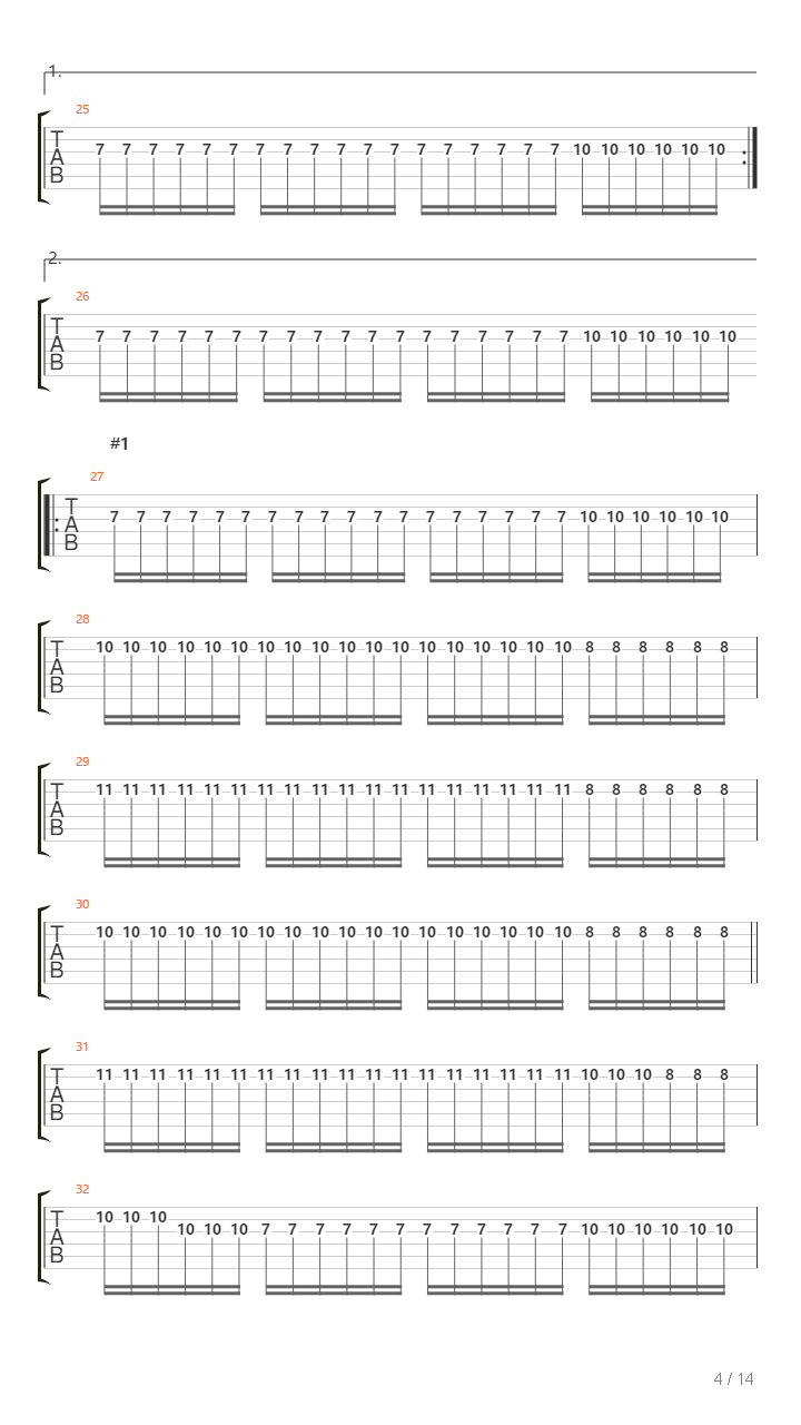 Marching Homewards吉他谱