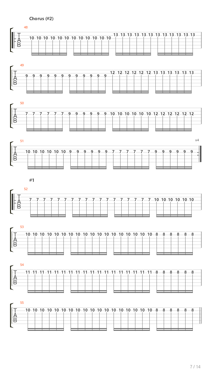 Marching Homewards吉他谱