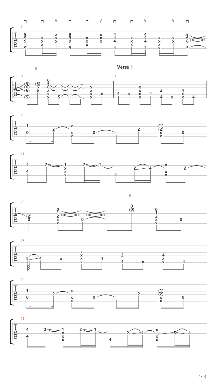 Dna吉他谱