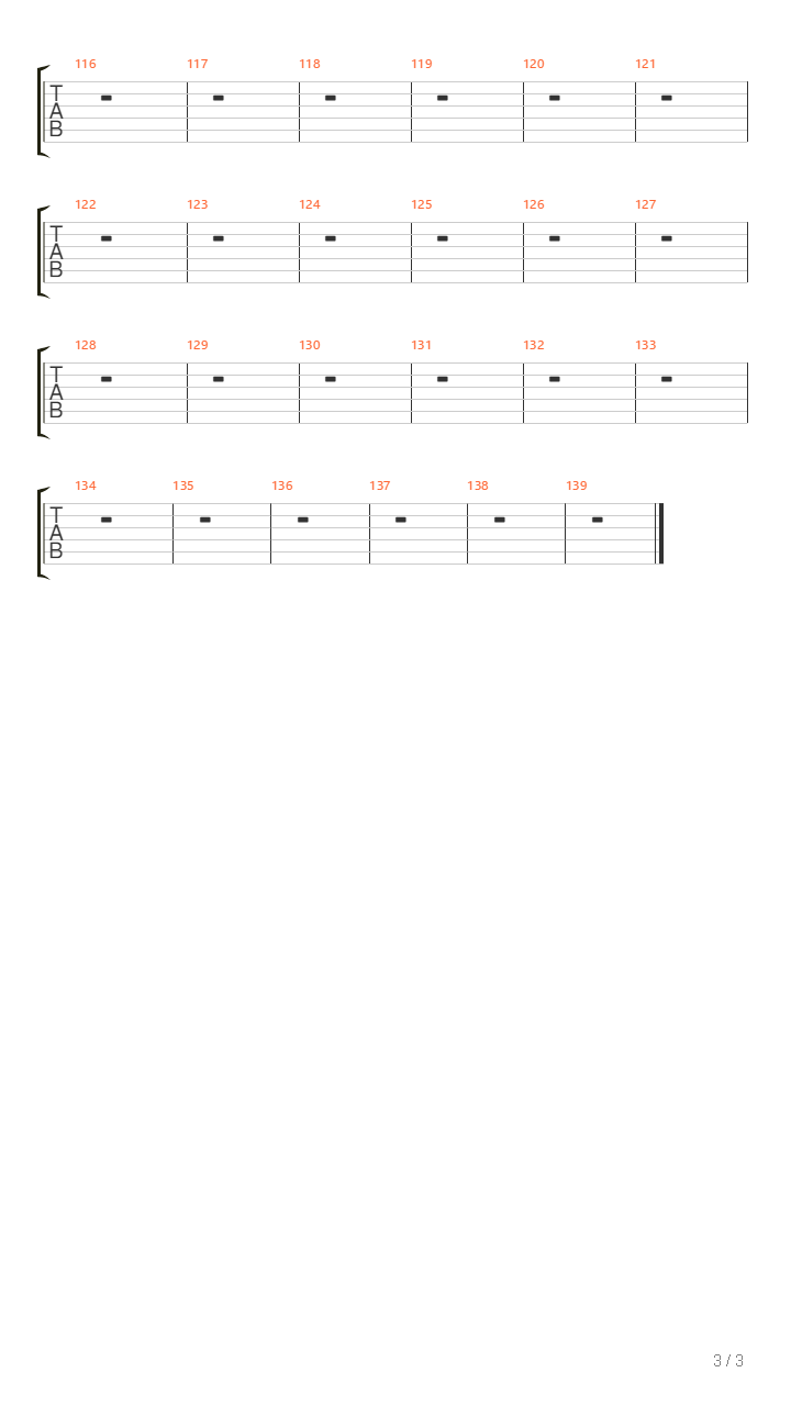 Nine For Hell吉他谱