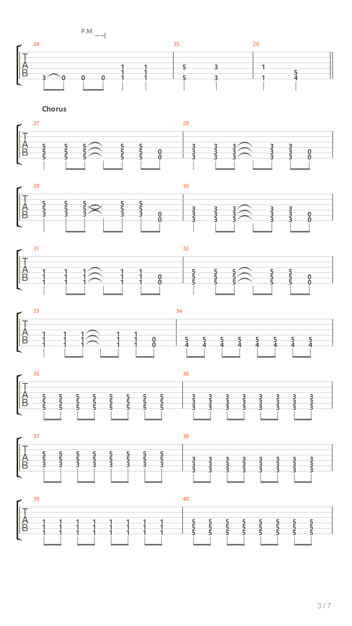 Kammthaar吉他谱