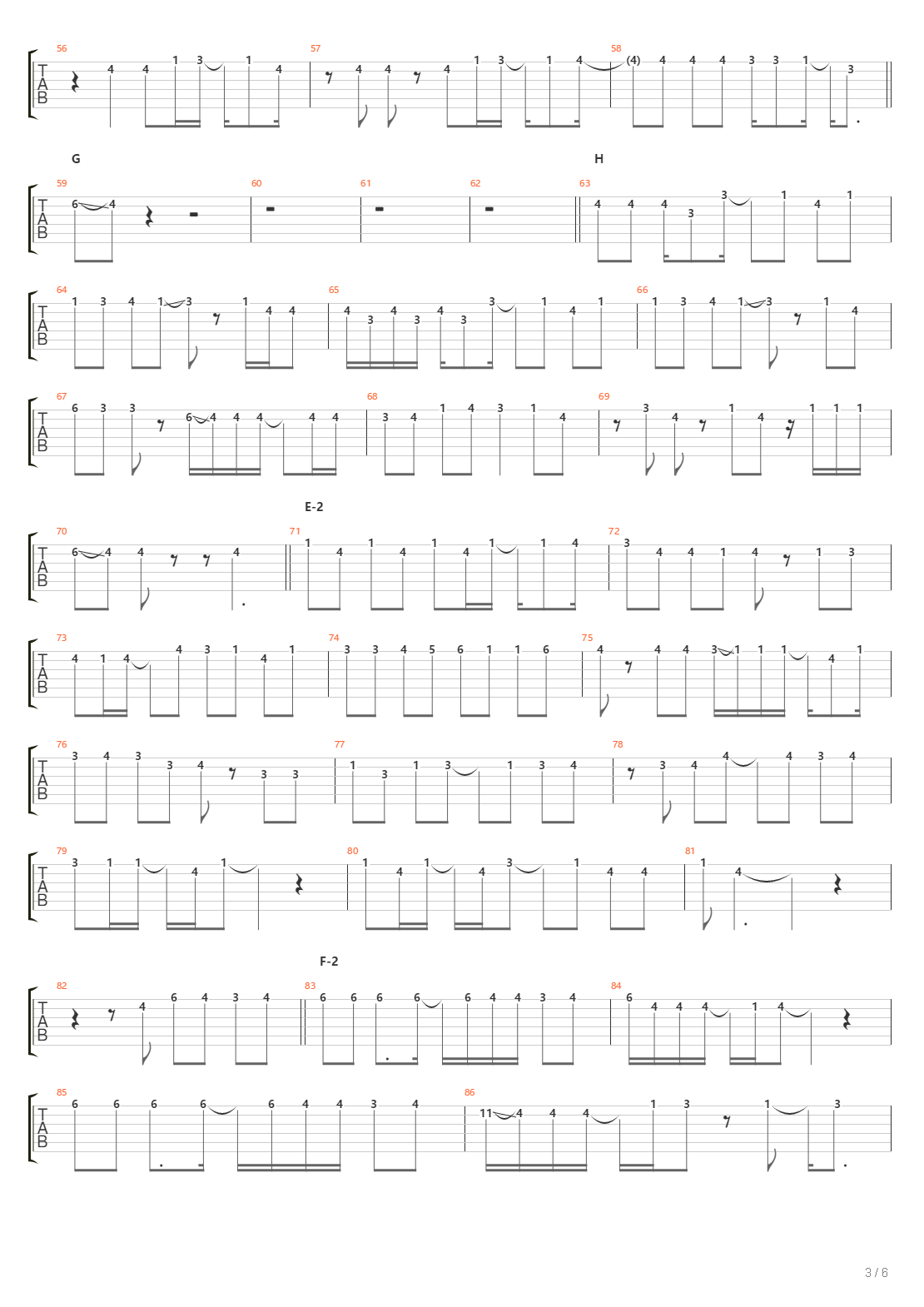 10 Roll 10 Romance吉他谱
