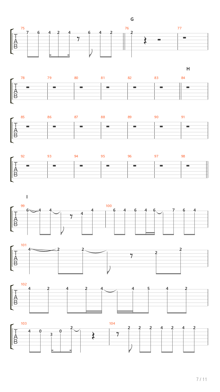 Sugar Song To Bitter Step吉他谱