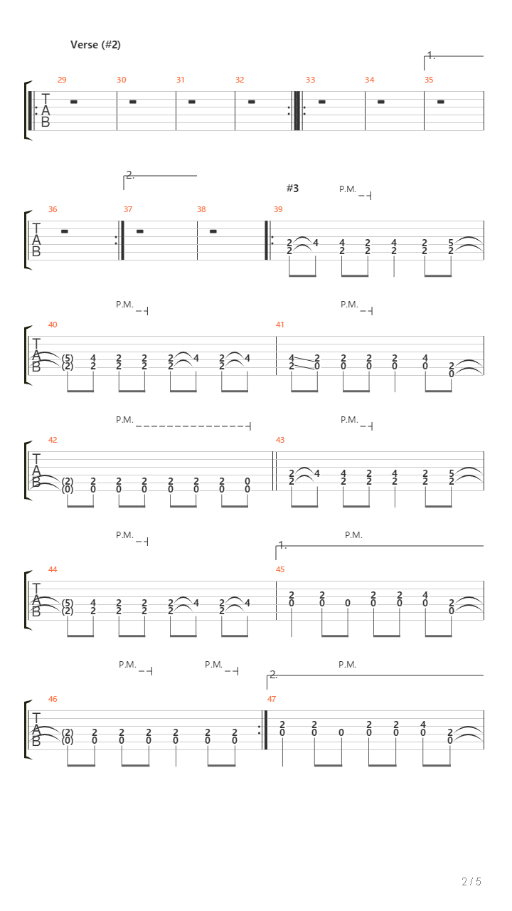 The Dark Hills吉他谱