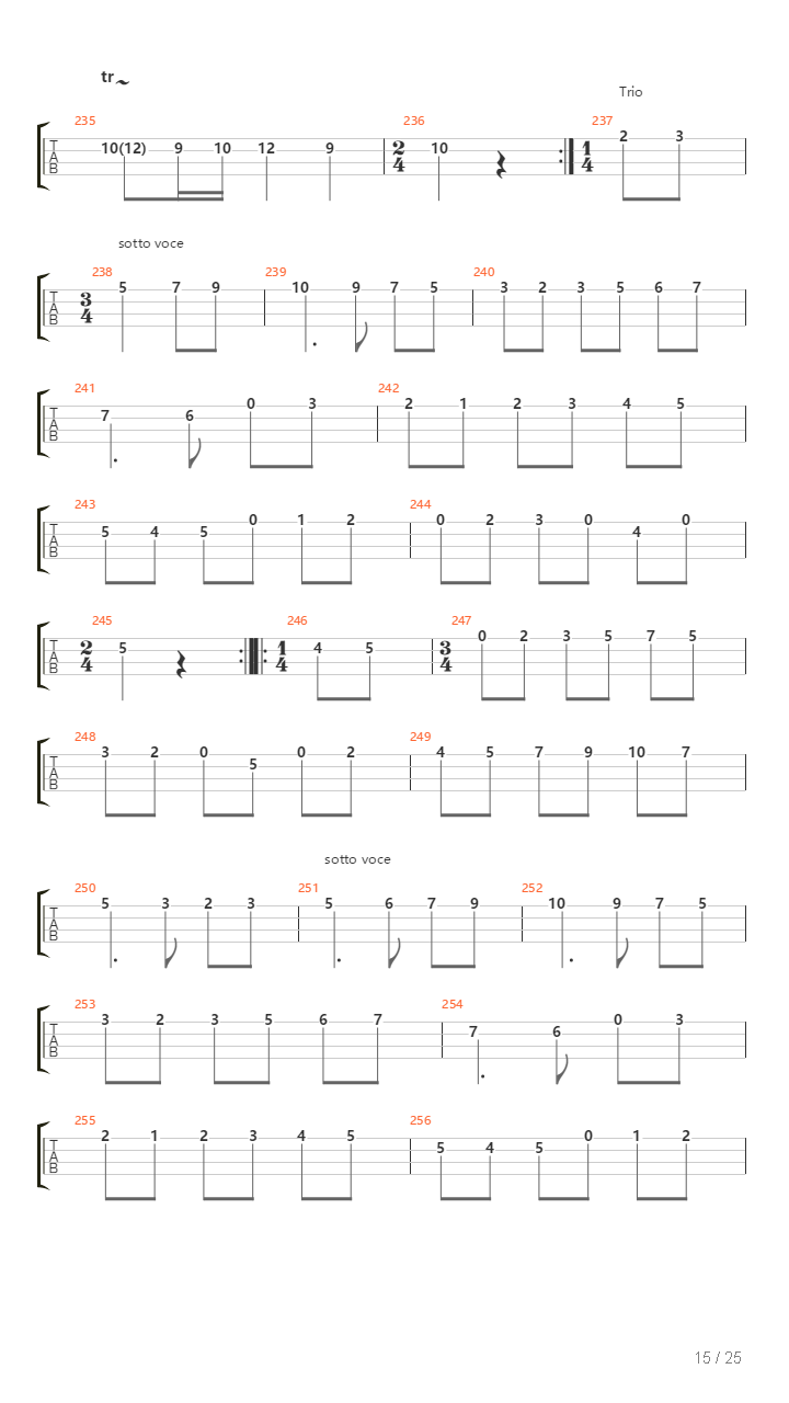 Eine Kleine Nachtmusik吉他谱