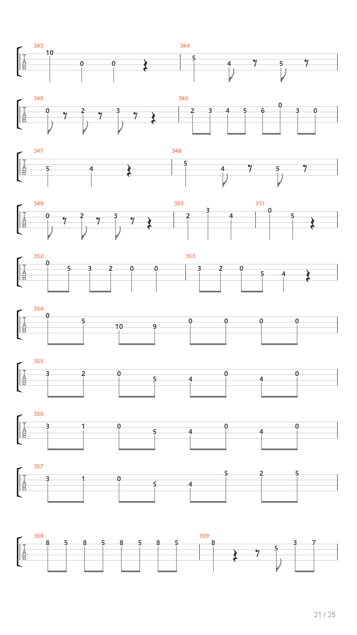 Eine Kleine Nachtmusik吉他谱