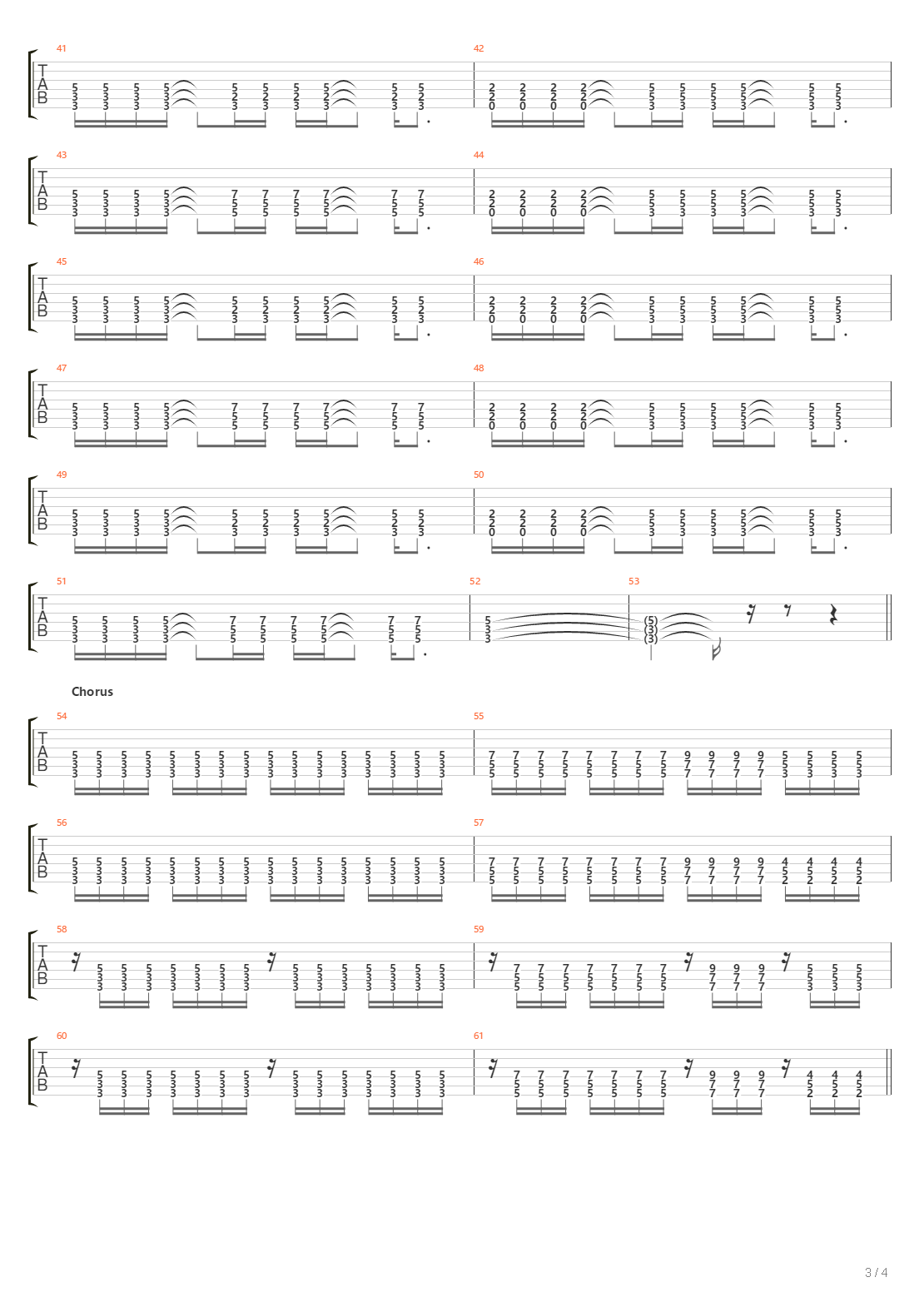 Fighting吉他谱