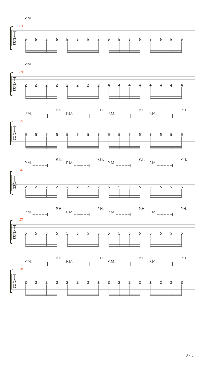 Fighting吉他谱