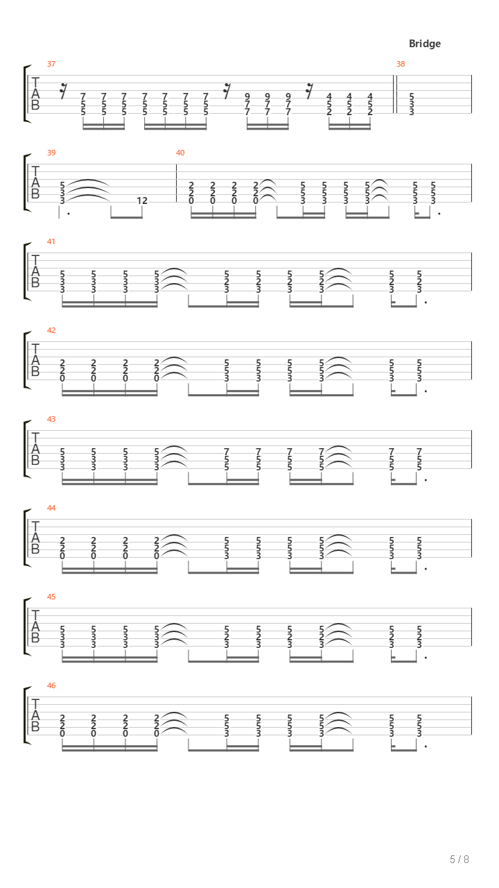 Fighting吉他谱