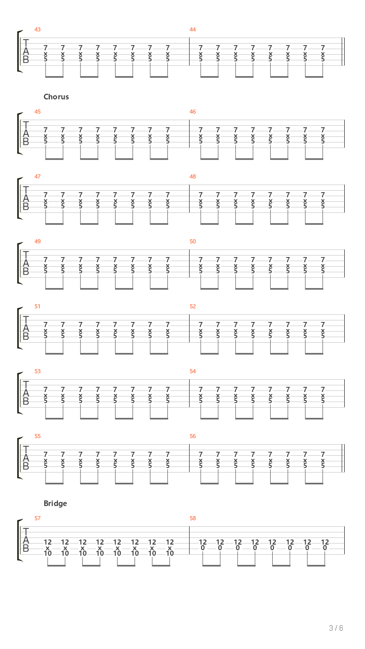 Keeper吉他谱