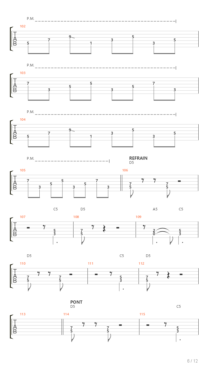 Changes吉他谱