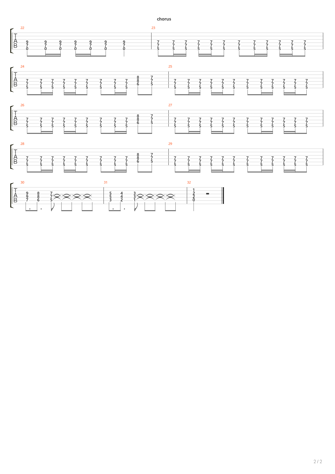 T-500吉他谱