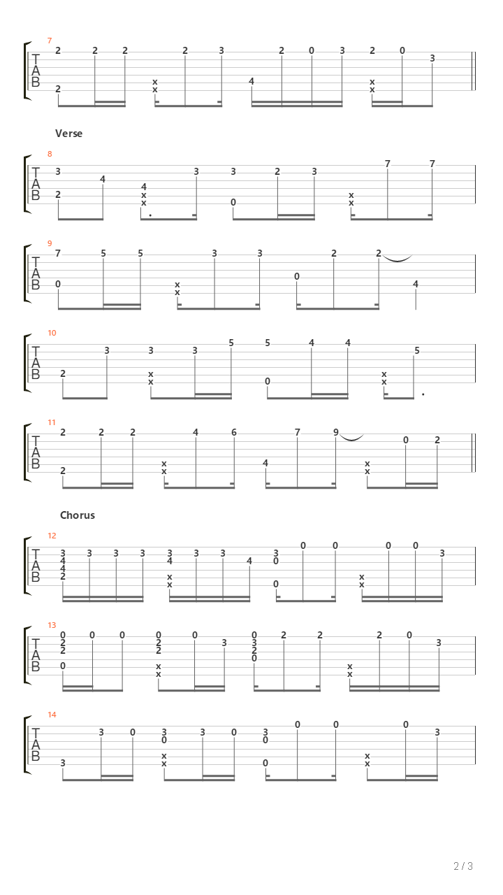 酷爱（吻得太逼真）吉他谱