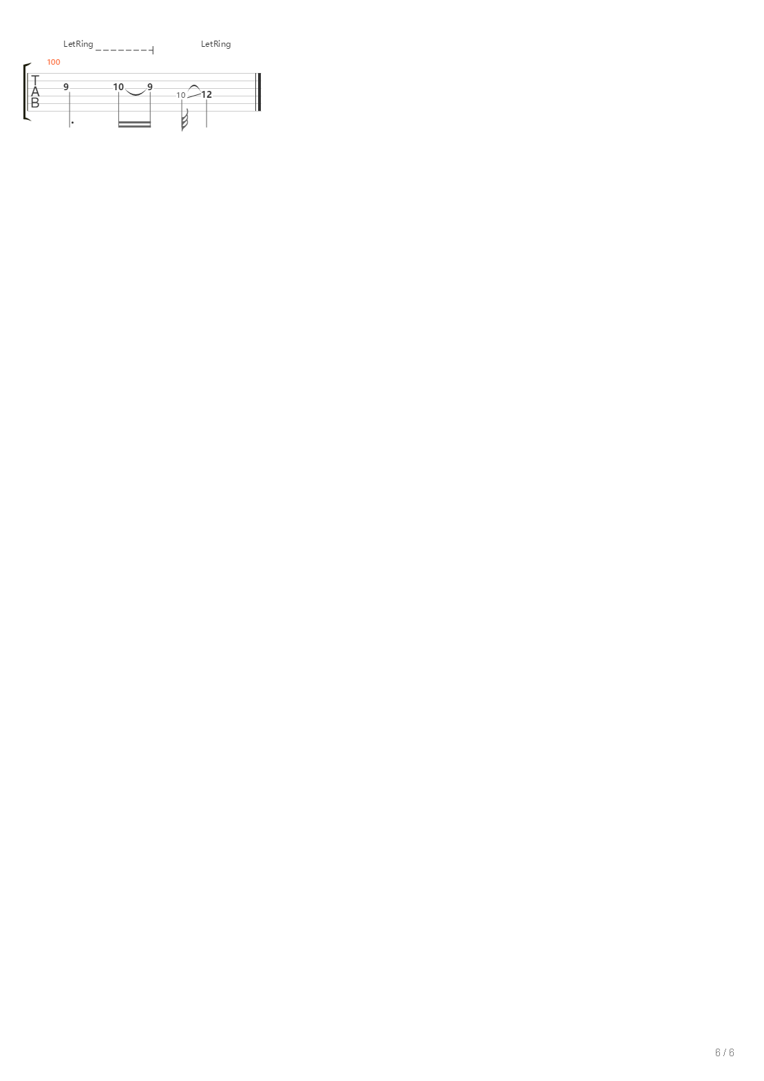和平世界吉他谱