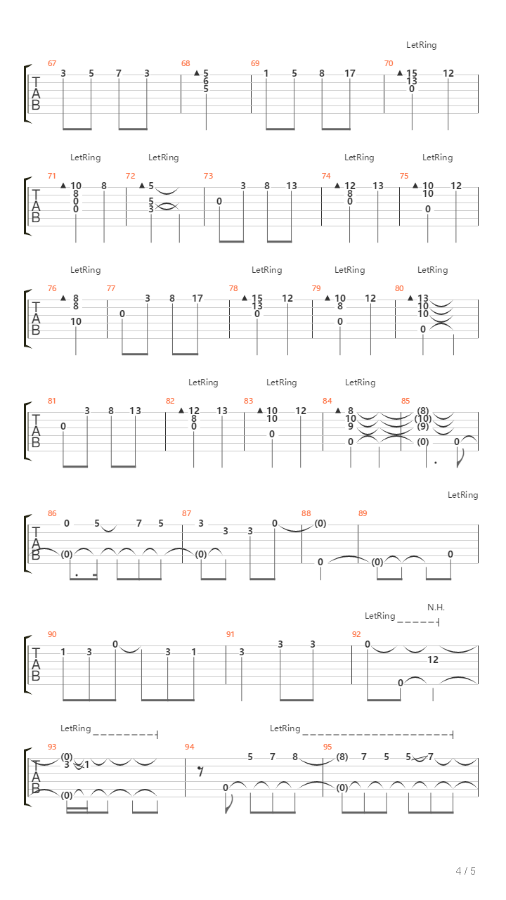 孤岛惊魂5登录界面主题曲 - Now that the old world is ending吉他谱