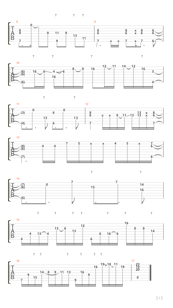 Death Note吉他谱