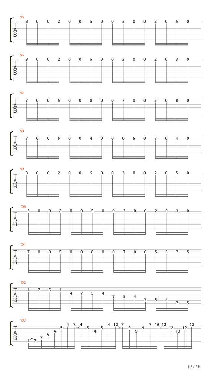 Allegro Maestoso吉他谱