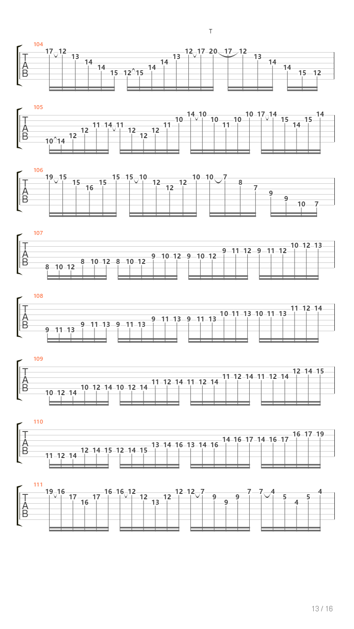 Allegro Maestoso吉他谱