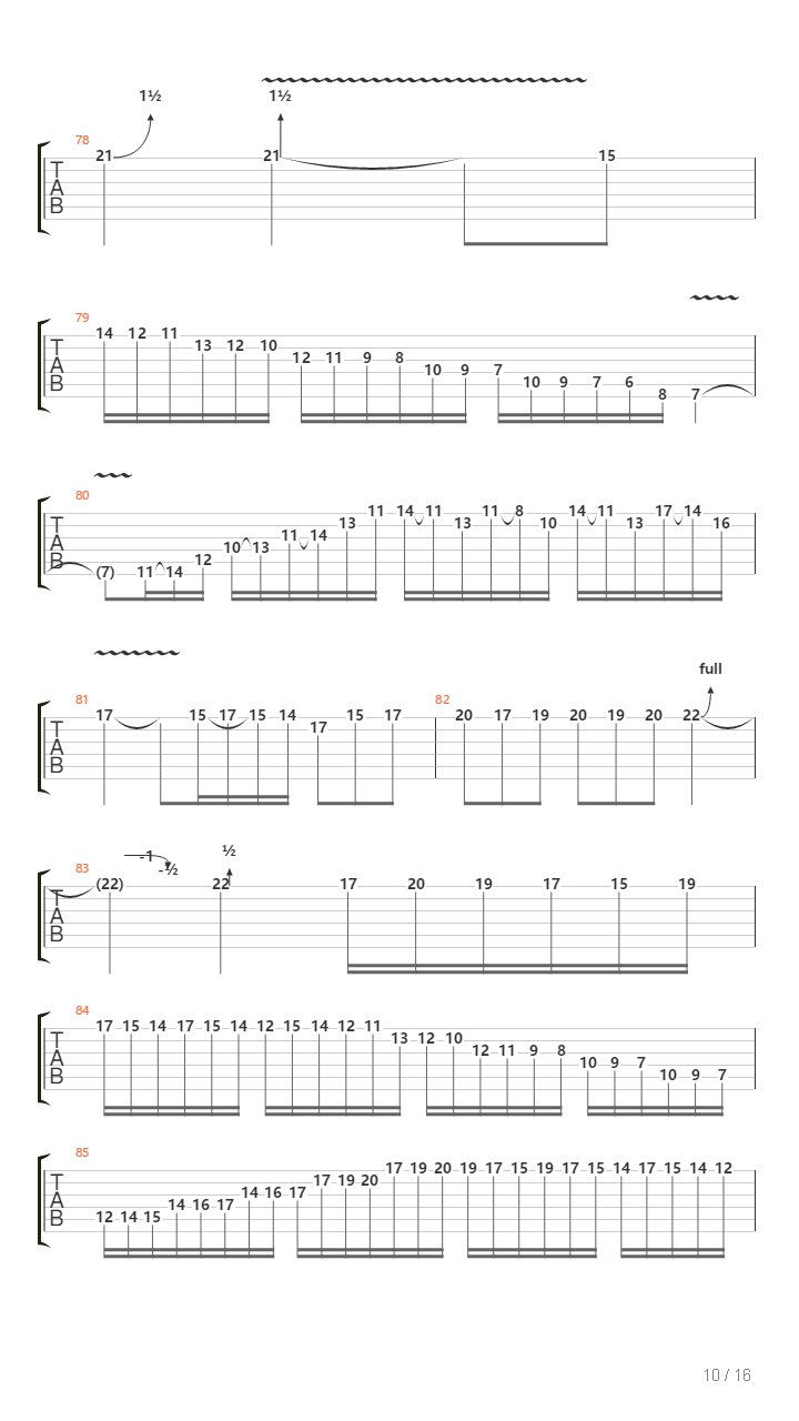 Allegro Maestoso吉他谱