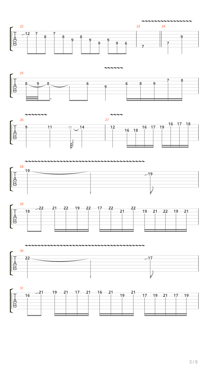 Opus#2-No.1吉他谱