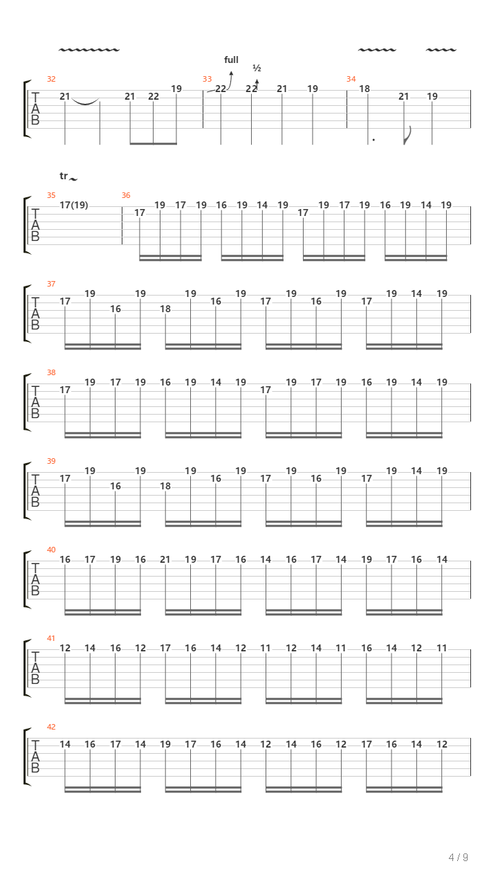 Opus#2-No.1吉他谱